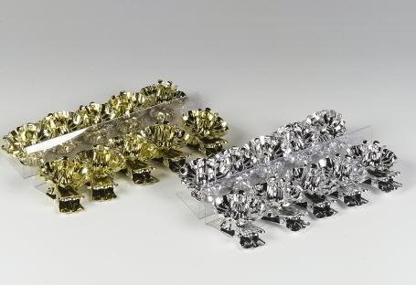 RIFFELMACHER & WEINBERGER 10er Baumkerzenhalter 10 Baumkerzenhalter silbeø15