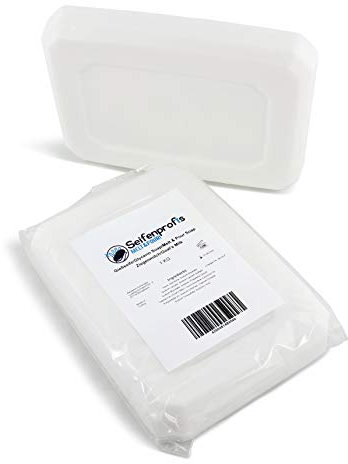 Seifenprofis - Savon au lait de chèvre - Base de savon brut à la glycérine (3kg) sans SLS+SCS, base de savon pour moulage de savon - blanc