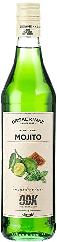 ODK Mojito Syrup | Cocktails, Coffee, Iced Tea, Cooking, Baking and Desserts, 75cl