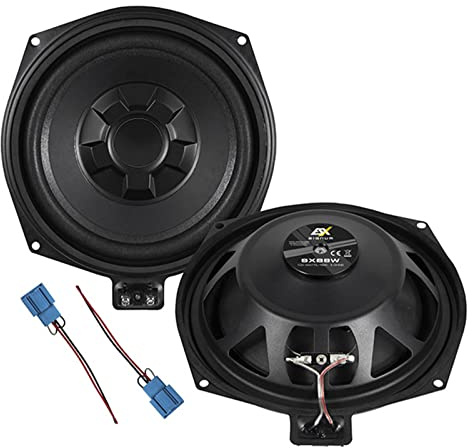 ESX SXB-8W 20 cm (8 Inch) Subwoofer - Compatible with BMW Vehicles (E/F/G & MINI R/F Models) - 1 Pair