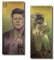 JFKennedy und Astronaut/Apollo XI 24k echt vergoldete Banknote. Wert fiktiv 20 $