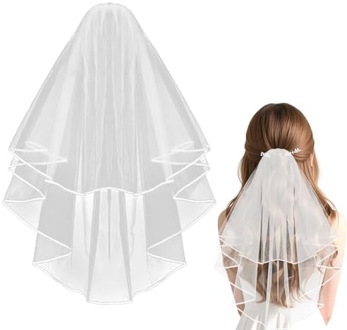 Hen Do Veils, Bride to Be Sash Veil, Bride Party Accessories, Hen Party Veil, Hens Party Veils for Bachelorette Party Accessories Bridal Shower Decorations, for Brides Shower Bachelorette Hen Night