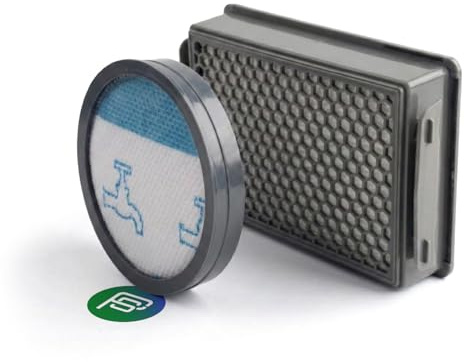 Filtro Aspirapolvere per Rowenta Powerline Extreme Cyclonic, MOD: RH8021, RH8037, RH8055, RH8121, RH8133, RH8147, RH8155, RH8165, | Kit 2 Filtri Pre-Motore Lavabile + HEPA | Compatibile ZR903601