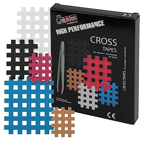 Cross-Tape Gitterpflaster in verschiedenen Größen und Mengen, Menge:102 Stück - Größe A.B und C