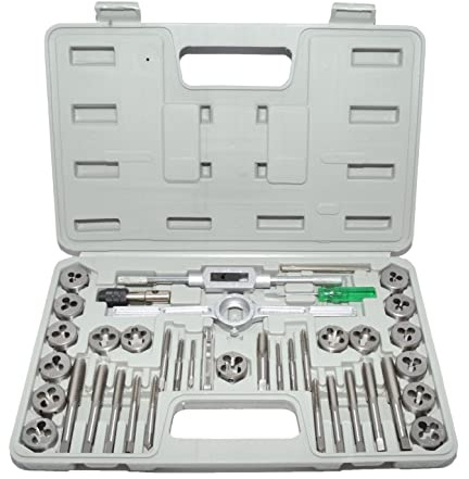 Hilka 48404002 Alloy Steel Tap and Die Set