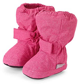 Sterntaler Mädchen Baby Stiefel mit Klettverschluss, Rosa (Magenta Mel. 746), 21/22 EU