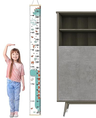 Geruwam Messlatte, Höhenmessung, Höhenlineal, Cartoon-Design, Aufzeichnung des Wachstums und Höhenmessung für Kinder und Kinder