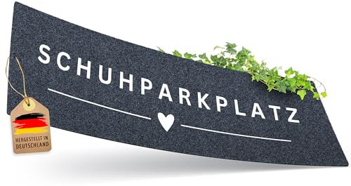 ElbFuchs Schuhparkplatz Fußmatte 120x40cm Grau I Waschbare & rutschfeste Indoor-Schuhmatte & Abtropfmatte I Ideal als Schuhunterlage & Schuhablage I Schmutzfangmatte für Flur & Eingang