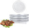 Melearch 7,8 Inch Air Fryer Rack, Stackable Stainless Steel Dehydrator Rack, Round Air Fryer Accessories for Roasting Cooking, 3 Pack - Oven & Dishwasher Safe