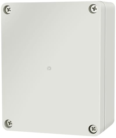 Voarge Scatola di derivazione, IP65 ABS Scatola di derivazione impermeabile, Scatola di derivazione in plastica DIY per elettricità interna ed esterna, comunicazione, estintori (230 * 150 * 85mm)