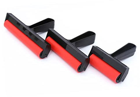 SEWOART 15cm Malrolle Kleberrolle Tintenrolle Stempelwalzen Für Mattenanwendung