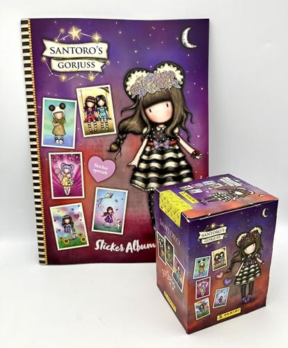 manuelkant Album figurine + Scatola Box da 36 bustine per la raccolta di Santoro's Gorjuss