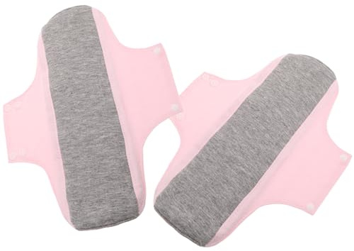 VALICLUD Compresas Lavables para Maternidad 2piezas de Algodón Ultrafinas Ajuste Invisible para Pérdidas de Orina y Uso Nocturno Pesado para Mujeres Postparto