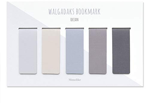 Monolike Magnetic Bookmarks Ocean, Set of 5