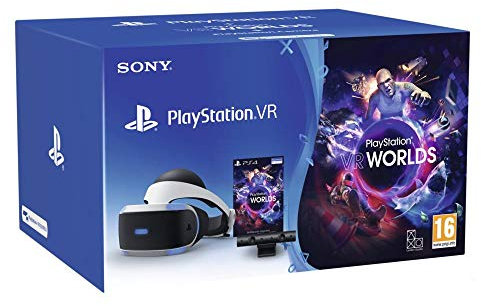 PlayStation VR MK4 + Caméra + VR Worlds (Voucher)