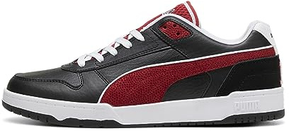 Puma Unisex Adults Rbd Game Low Retro Club Sneakers, Puma White-Puma Black-Club Red, 44 EU