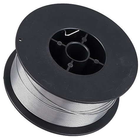 Flux Cored Wire 1.0mm, Gasless Flux Cored Welding Wire, Carbon Steel 1.0mm 1KG Spool Gasless Carbon Steel Mig Welding Wire for Gas, Welding Wire