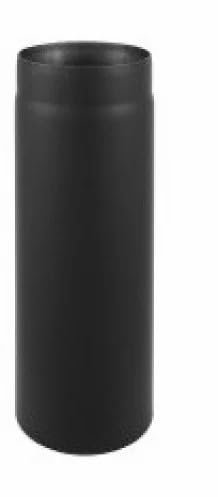 Fumio Tuyau de poêle, 2 mm, diamètre : 130 mm, coude, rosace murale, manchon mural (tuyau de poêle 25 cm)