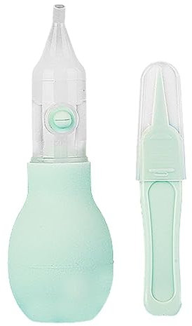 Baby-Nasenpumpe – Werkzeug zur Linderung verstopfter Nase, Nasensauger für Kleinkinder | Silikon-Nasensauger für Babys, Baby-Nasensauger, Pumpe, reduziert verstopfte Nase, Atembeschwerden, Nasenlinder