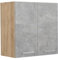 Vicco Hängeschrank R-Line, hängender Küchenschrank, Beton, 60 cm