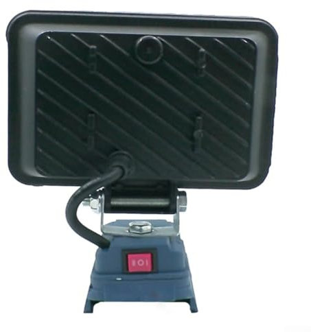 HOHOVYVY For Bosch LED Work Lamp 5 Inch Battery Construction Spotlight Swivel Workshop Lamp with USB Port 48 LEDs (A)