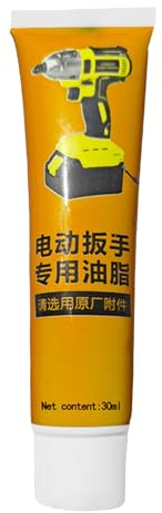 Utensili elettrici, grasso da 30 ml, comodo lubrificante professionale a martello, tubo lubrificante, 30 ml, utensili elettrici resistenti alla pressione, grasso lubrificante per chiavi pneumatiche a