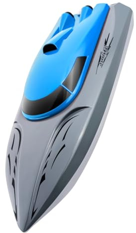MOLUCKFU Bateau Télécommandé Aquatique Rechargeable avec Double Moteur Puissant pour Garçon Fille Stable et Étanche pour Piscine et Étang
