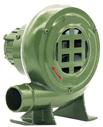 JOUFNING Souffleur De Forge De Forgeron Électrique - 220V Electrique Souffleur, Ventilateur Électrique De Cheminée, Briquets À Charbon Forge BBQ, pour Camping(80W)