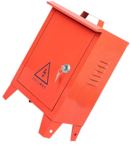 Outdoor Portable Distribution Box Iron Weatherproof Compact Design | Residential and Industrial Use, Space Saving Form, Robust Build, Sleek Profile for Temporary Power Setups