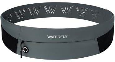 Waterfly Running Belt Waist Pack: Lightweight Adjustable Run Belts | Slim, Men Women