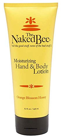 The Naked Bee (198ml) Hand and Body Lotion | Orange Blossom | Moisturising Skin Care Cream for Dry Skin | Body Lotion Moisturiser Self Care
