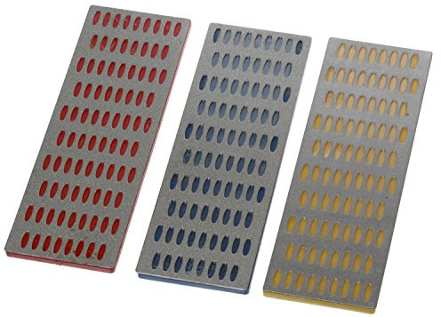 SE 3-Piece Diamond Sharpening Bench Stone Set - DF8527DB