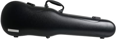 GEWA AIR 1.7 Form Shaped Violin Case matt black, Made in Germany, high break resistance