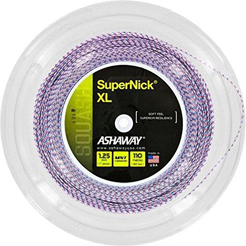 ASHAWAY SuperNick XL Squash Saite 110 m Spule