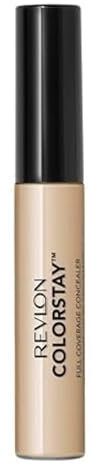 Revlon ColorStay Full Coverage Concealer, Correttore Liquido, Copertura Totale, Tenuta Fino A 24 Ore, 025 Creme Brulee - 30ml