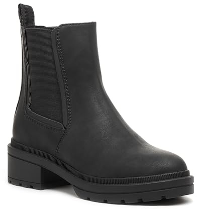 Rocket Dog Women's Iggie Chelsea Boot, Black, 8 UK