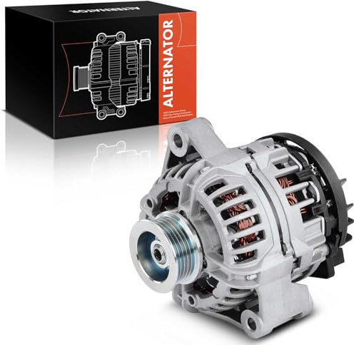 Frankberg Lichtmaschine 14V 85A mit Keilrippenriemenscheibe Benzin Kompatibel mit Cabrio 450 0.8L 2001-2004 Fortwo Cabrio 450 0.8L 2004-2007 Generator City-Coupe Replace# 0124225020