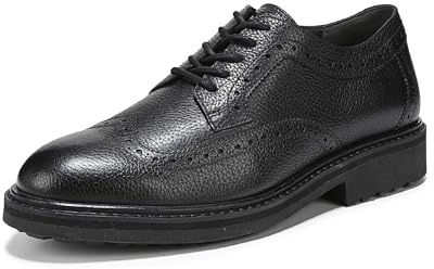 Vionic Men's Lombard Oxford, Black Leather, 11.5 UK