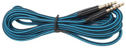 aqxreight 3,5 Mm 5-polig Kontakt Till 4-polig Kontaktkabel, Ersättningsheadsetkabel med Guldpläterade Kontakter för A10 A30 A40, Kompatibel med Spelheadset, One, Bärbara Datorer, PC och