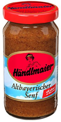 Händlmaier's Altbayerischer Senf Glas, 12er Pack (12 x 200 ml)