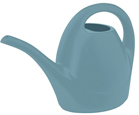 Emsa Gießkanne, Klassisches Design, Volumen 1,5 Liter, Kunststoff, Altblau, Oase, 517703, 30.0 x 13.5 x 21.5 cm
