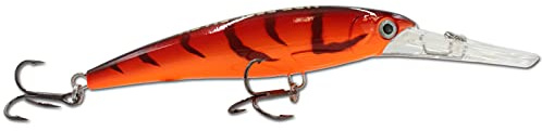 Angel-Berger Wild Devil Baits Deep Diver Wobbler Hardbait Kunstköder (Red Devil, 120mm)