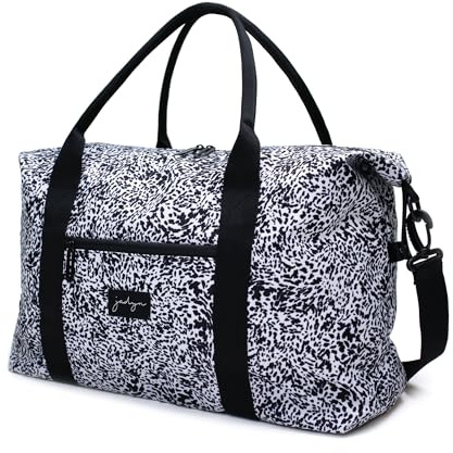 Jadyn Lola Travel Bag, Weekender/Overnight Duffel, Gym Tote Bag for Women, Men (Wild Cat)