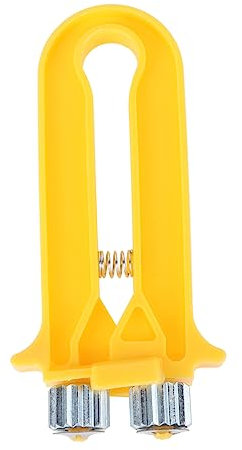 VANZACK 3 Stück 2 1 Bienenstock-drahtspanner Crimper Bienenrahmen-drahtkabelspanner Orange 13 Cm/5 1 Zoll Robuster Kunststoff Metall Angenehm Zu Halten