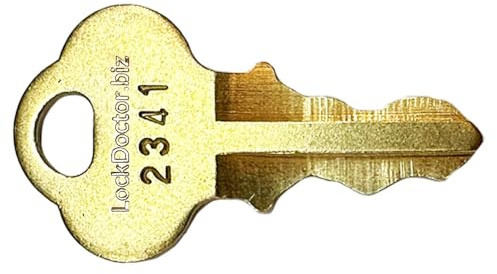 Replacement 2341 Momentary Electrical Switch Key for Slot Machines, Hospital Security Panels, Intercoms, Lighting Systems & more | Industrial Momentary Switch Key 2341