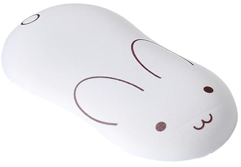 Reposamuñecas para Ratón, Muñequera Ergonómica de Espuma con Memoria para Ratón, Base de Goma no Deslizante, para Aliviar la Presión y el Dolor, Soporte de Muñeca para Ordenador Portátil Oficina