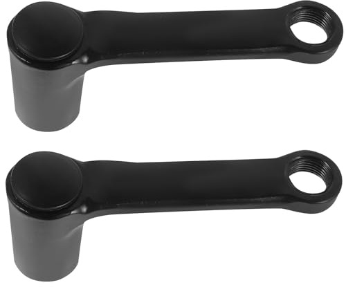 TOYANDONA 2 Piezas Brazo Manivela Bicicleta Aluminio Ligero Desmontable para Bicicletas Montaña y Ciclismo Mantenimiento Fácil Reemplazo