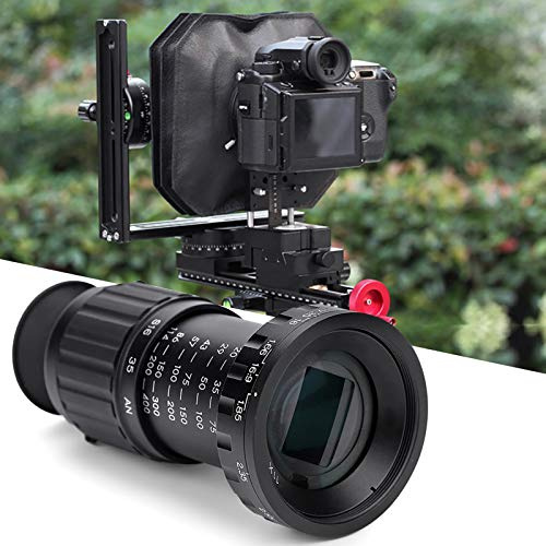 Generic VD-11X Visualizzatore di Scene da Regista Multistrato Mirino Ad Alta Definizione con Design Telescopico e Filettatura Convertitore Grandangolare da 37 Mm per Produzione Cinematografica e