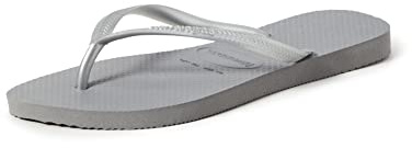 Havaianas Damen Slim (Mini Me) Flip Flop, Steel Grey, 27/28 EU