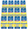 Spontex The Essentials Reusable Rubber Gloves | Medium | Natural Latex Cleaning Gloves | Cotton Lining | 12 x 1 Pack (12 Pairs Total)